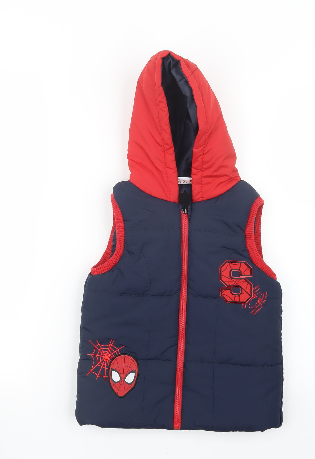 Marvel Boys Blue   Jacket  Size 7-8 Years  - Spider-Man