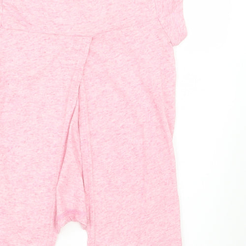 Miss E-vie Girls Pink   Basic T-Shirt Size 7-8 Years