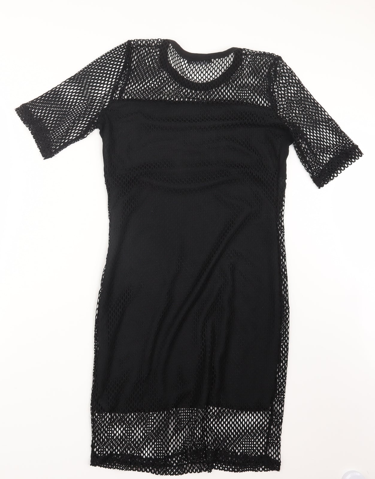 Select Womens Black   T-Shirt Dress  Size 14