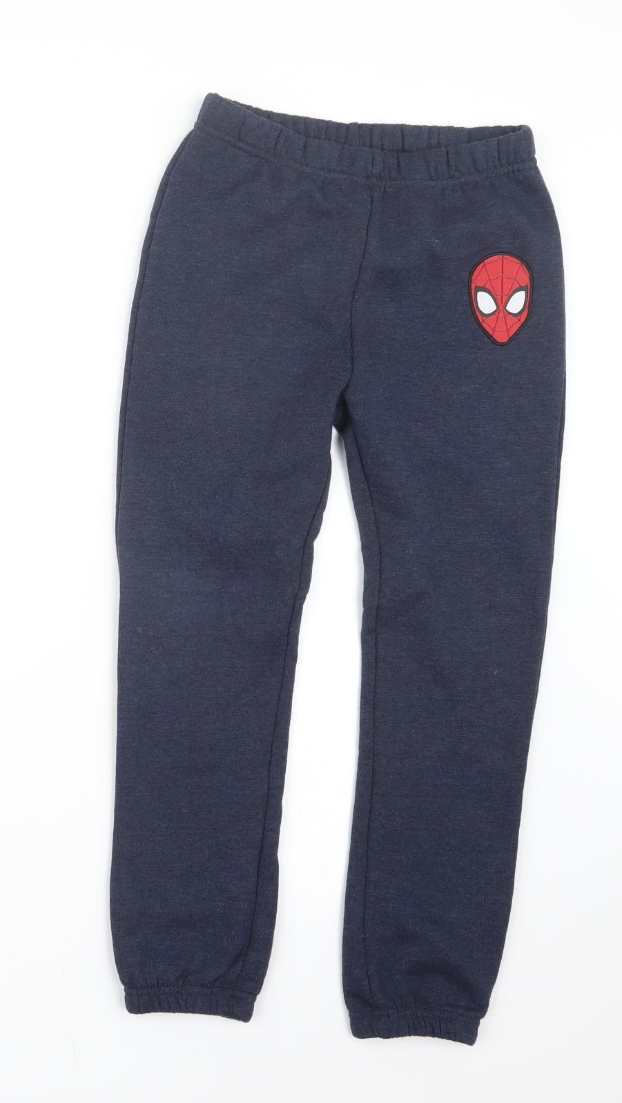 Marvel Boys Blue   Jogger Trousers Size 7-8 Years - Spider-Man