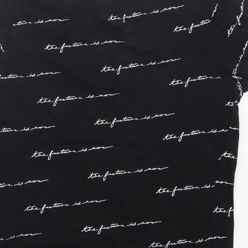 Primark Boys Black   Basic T-Shirt Size 8-9 Years