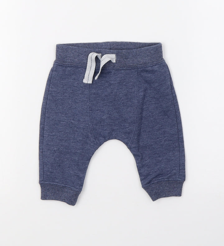 F&F Baby Blue Jogger Trousers Size 0-3 Months