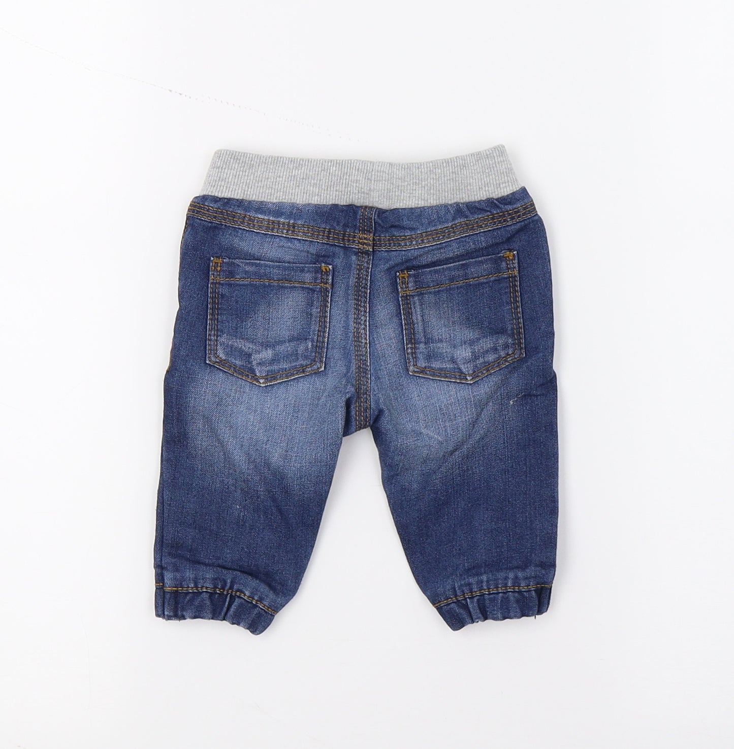 F&F Baby Blue  Denim  Jeans Size 0-3 Months