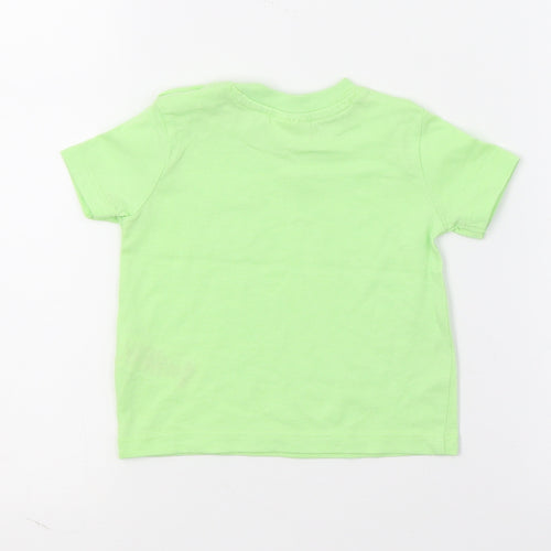 F&F Baby Green  Jersey Basic T-Shirt Size 0-3 Months