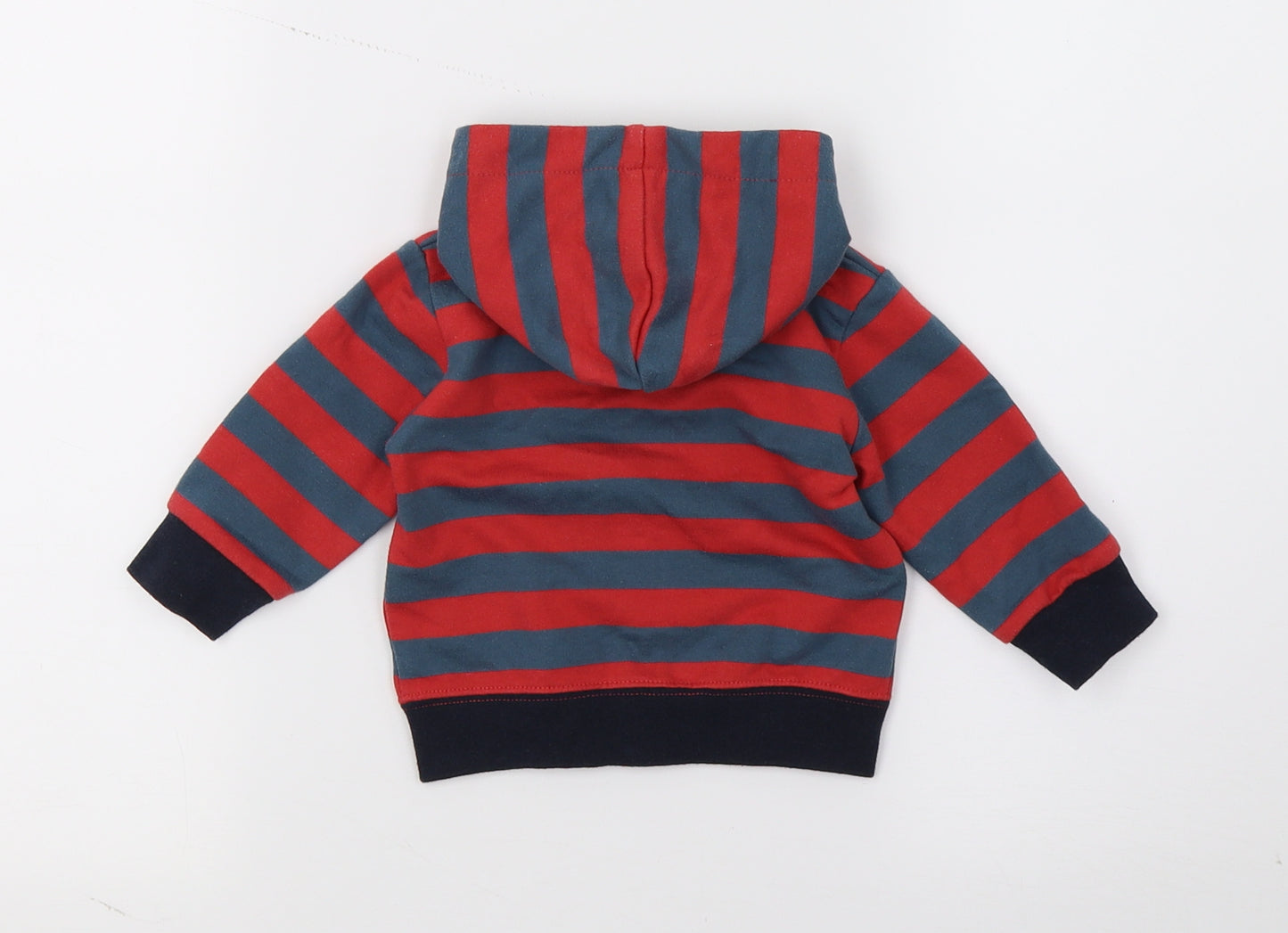 mamas & papas Baby Multicoloured Striped Jersey Jacket  Size 0-3 Months