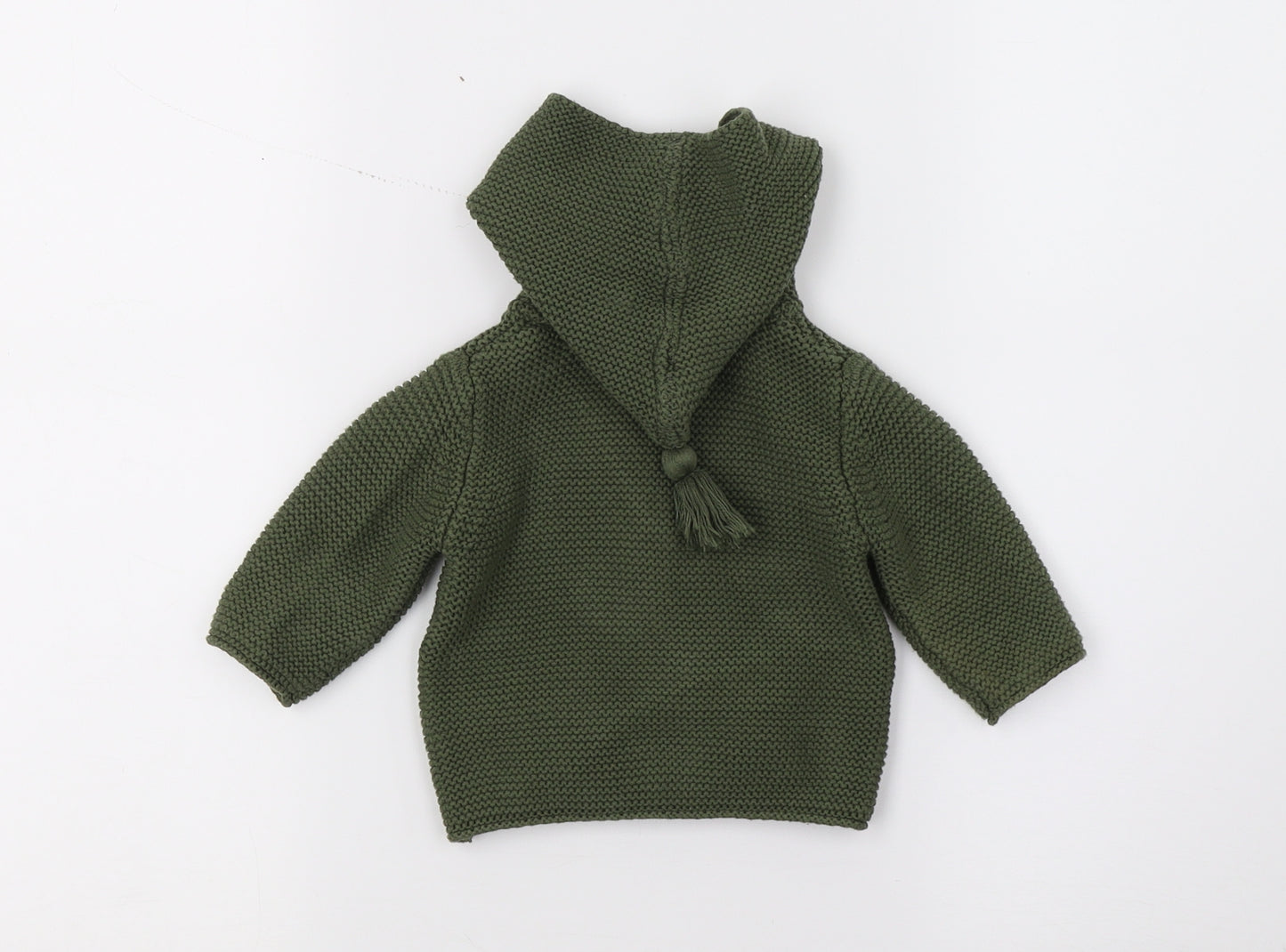 NEXT Girls Green  Knit Cardigan Jumper Size 0-3 Months