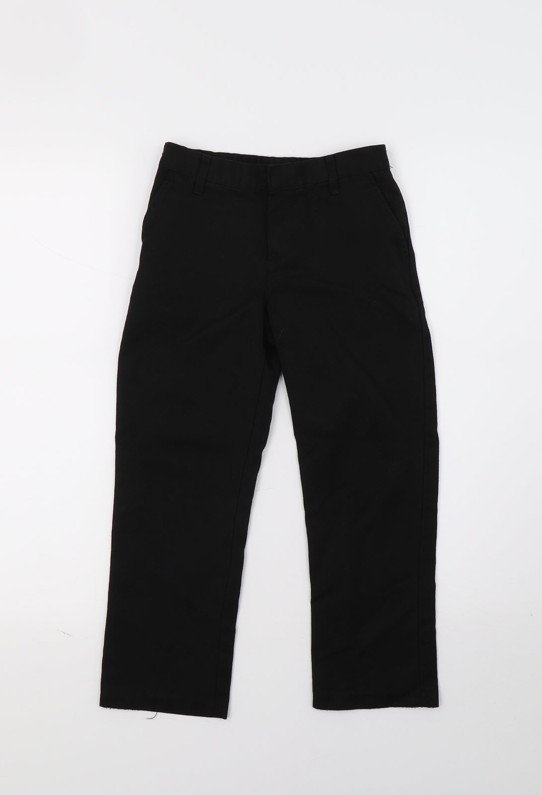 George Boys Black    Trousers Size 6-7 Years