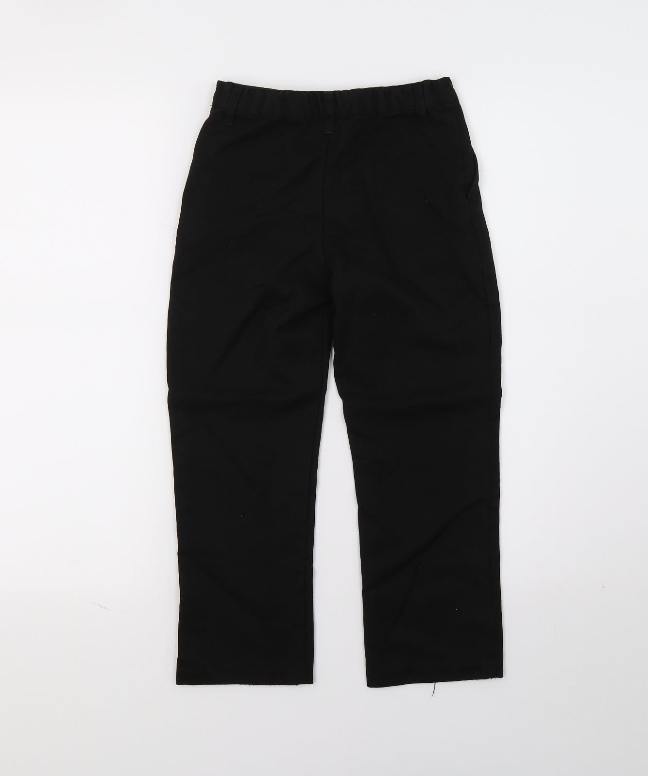 George Boys Black    Trousers Size 6-7 Years