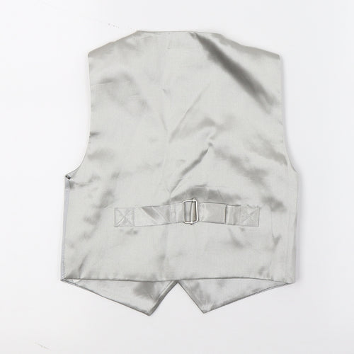 RJR.John Rocha Boys Grey   Jacket Waistcoat Size 4 Years