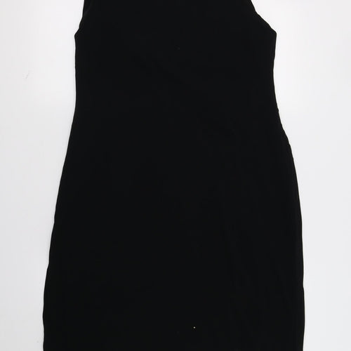 Preworn Womens Black   Tank Dress  Size 16
