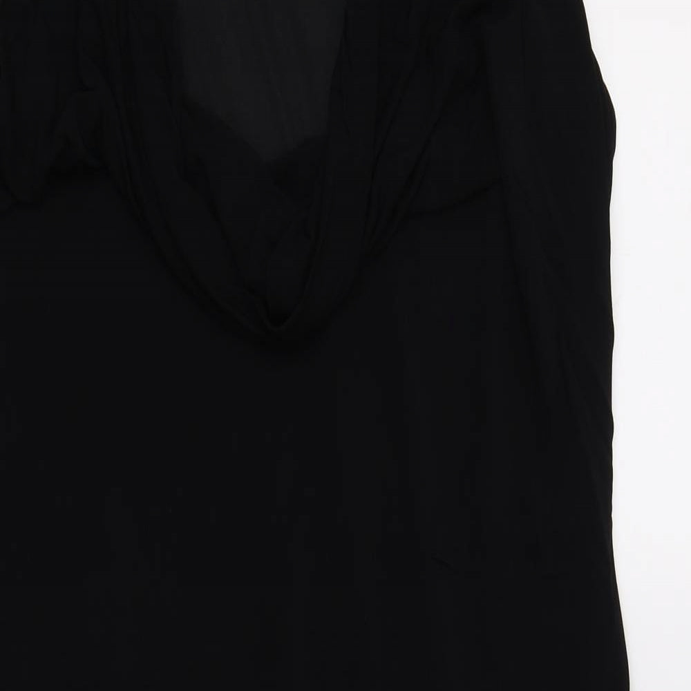 Preworn Womens Black   Tank Dress  Size 16