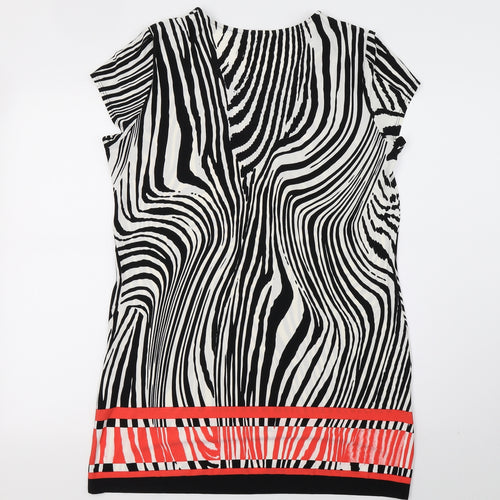 Wallis Womens  Animal Print  Basic T-Shirt Size M