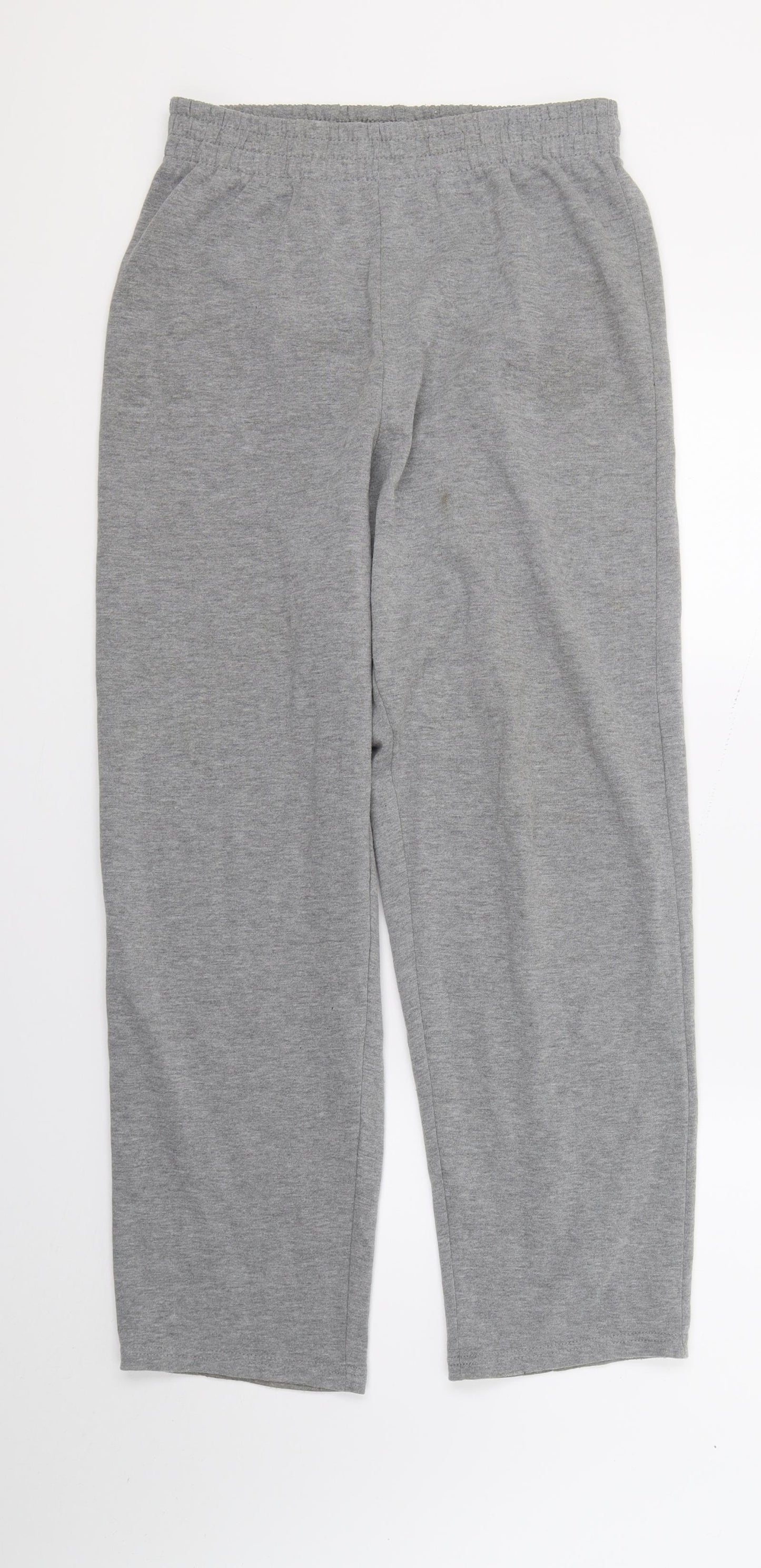 CS Mens Grey  Jersey Sweatpants Trousers Size M L28 in