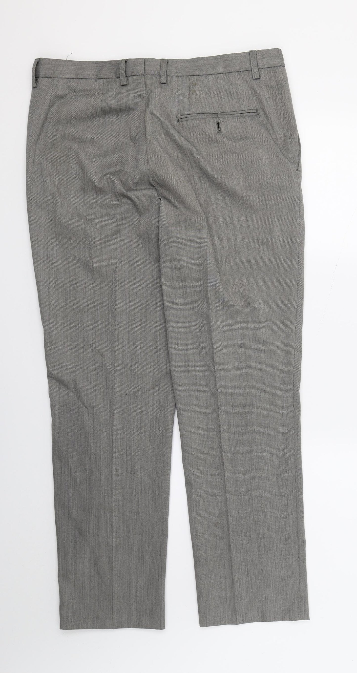 Preworn Mens Grey   Trousers   L29 in - SHORT LEG