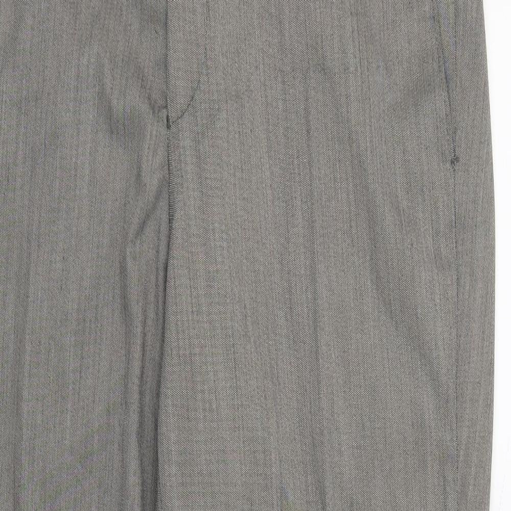 Preworn Mens Grey   Trousers   L29 in - SHORT LEG