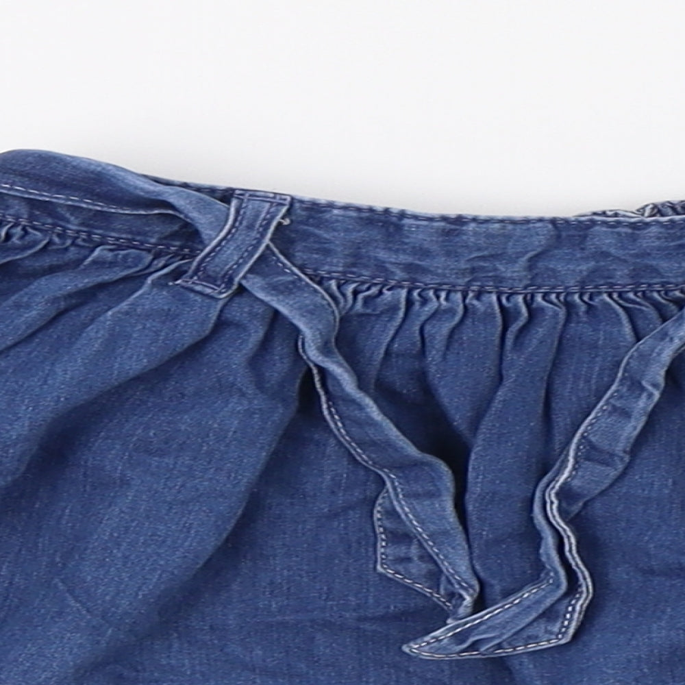 NEXT Girls Blue   Flare Skirt Size 12-18 Months