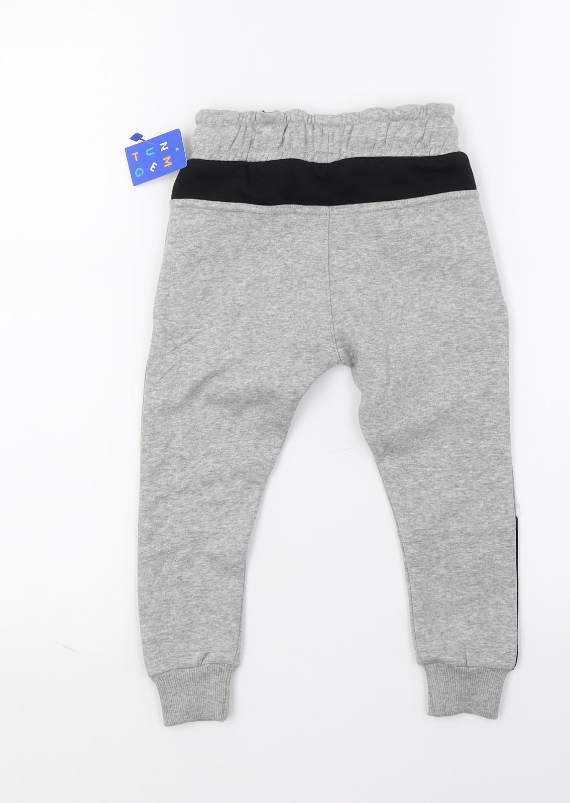 Nutmeg Baby Grey  Jacquard Jogger Trousers Size 18-24 Months