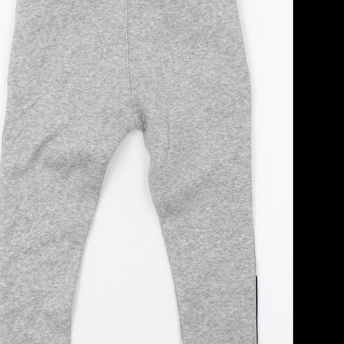Nutmeg Baby Grey  Jacquard Jogger Trousers Size 18-24 Months