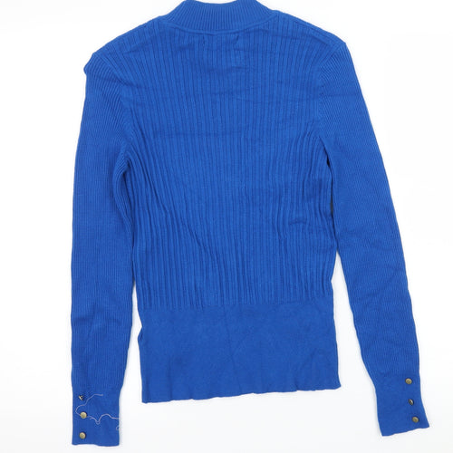 Marks and Spencer Womens Blue  Knit Pullover Jumper Size 12
