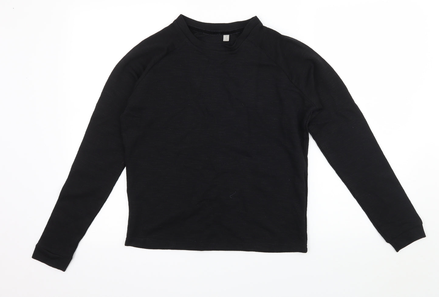 ASOS Womens Black  Jersey Basic T-Shirt Size 10