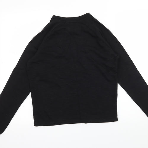 ASOS Womens Black  Jersey Basic T-Shirt Size 10