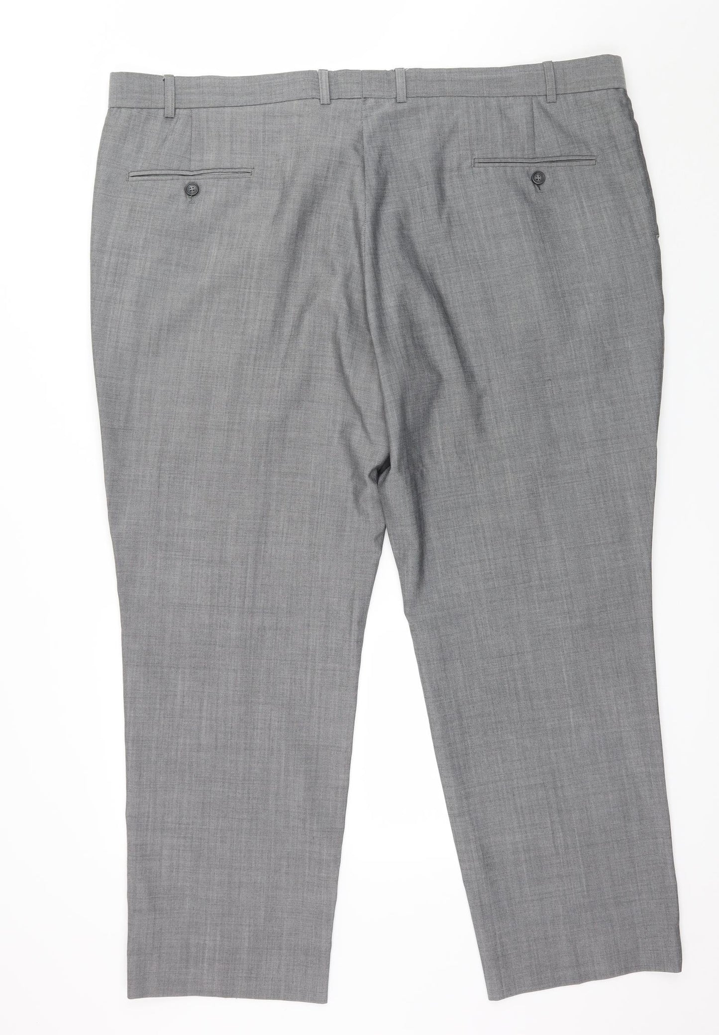 Flintoff Mens Grey   Trousers  Size 46 in L28 in
