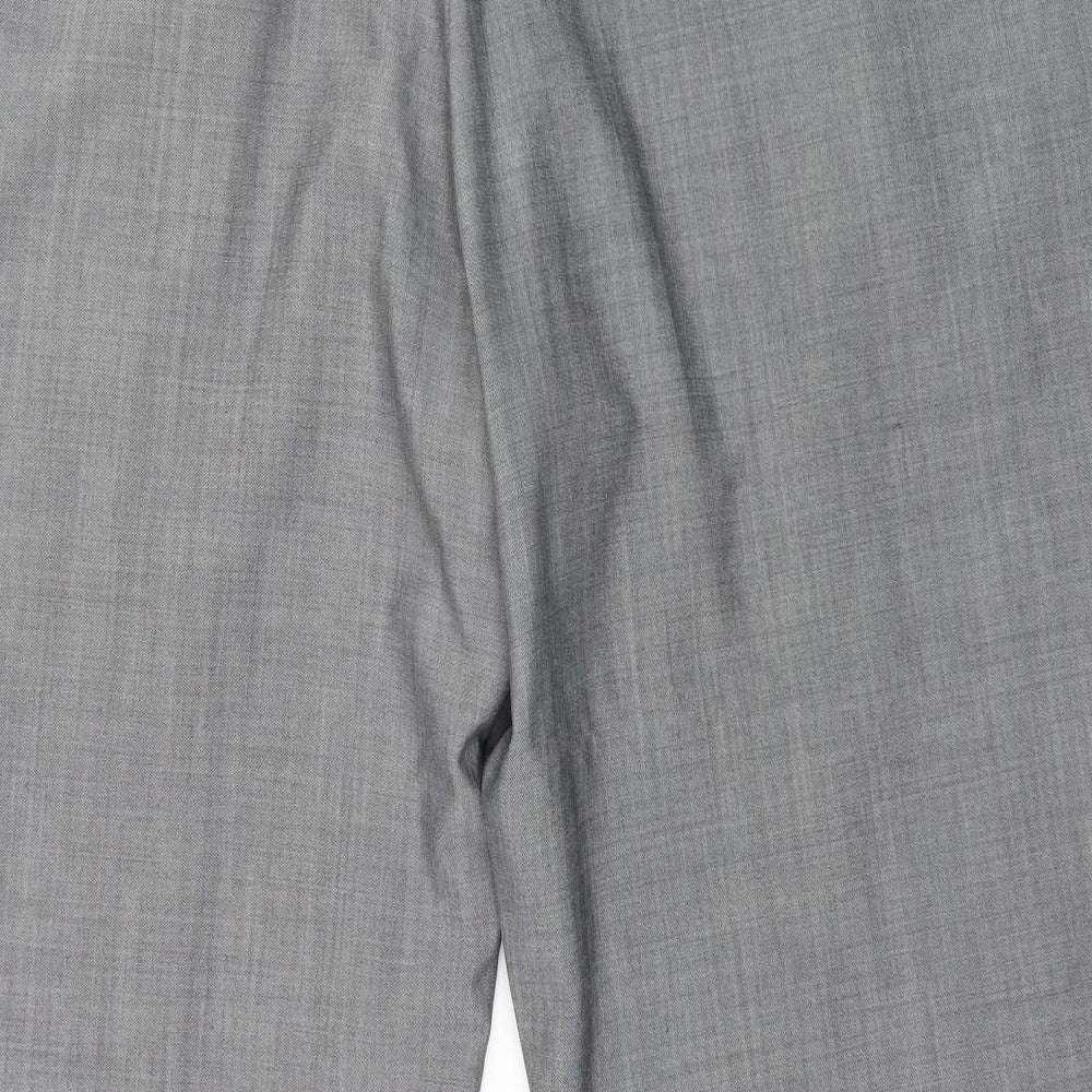 Flintoff Mens Grey   Trousers  Size 46 in L28 in