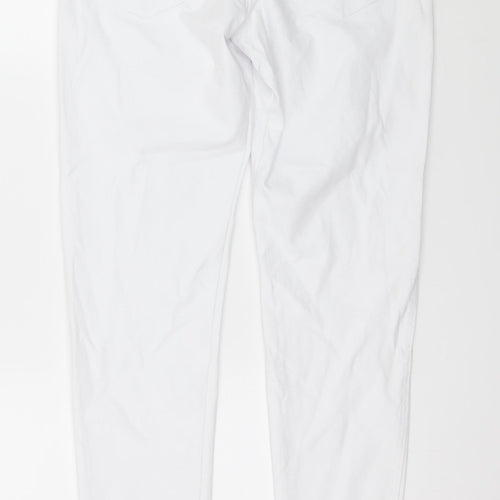 Select Womens White  Denim Jegging Jeans Size 12 L29 in