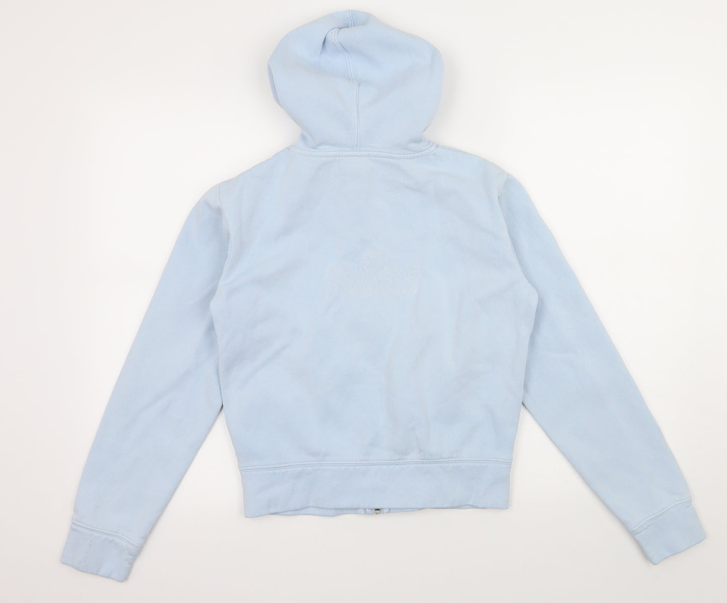 Nike Girls Blue  Jersey Full Zip Hoodie Size 8 Years