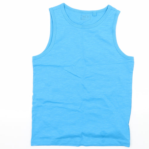 NEXT Boys Blue  Jersey Basic Tank Size 10 Years