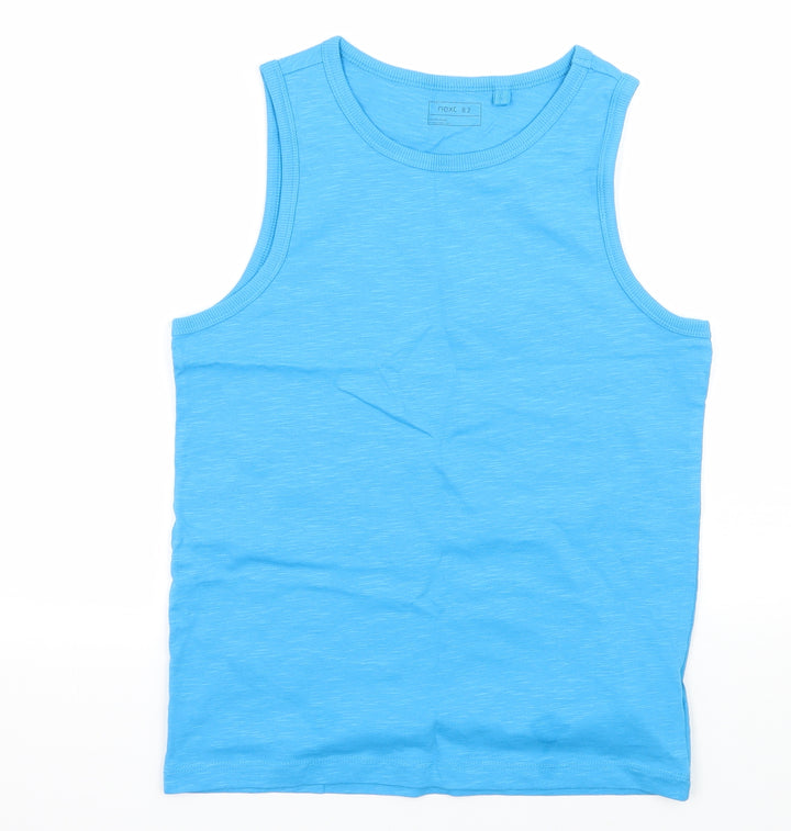 NEXT Boys Blue Jersey Basic Tank Size 10 Years