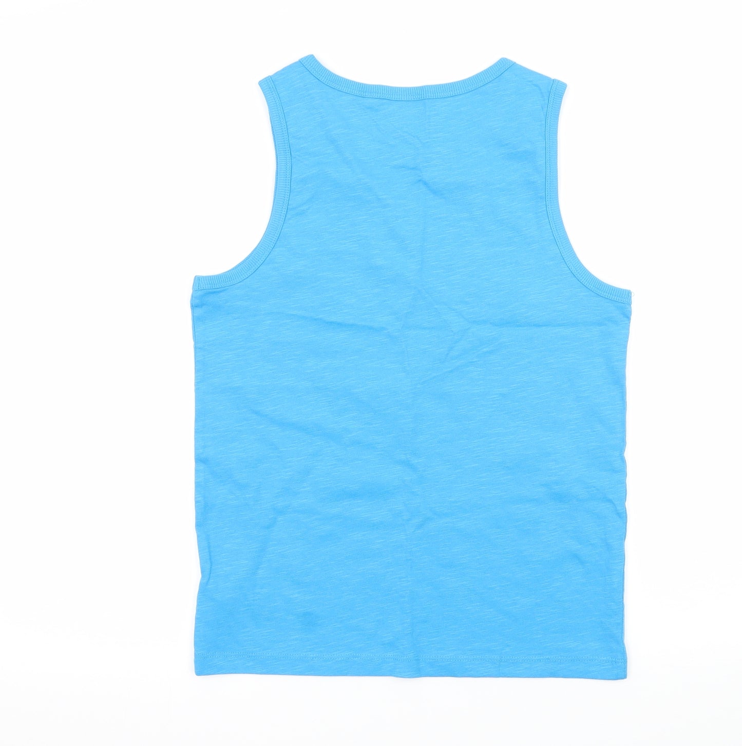 NEXT Boys Blue  Jersey Basic Tank Size 10 Years