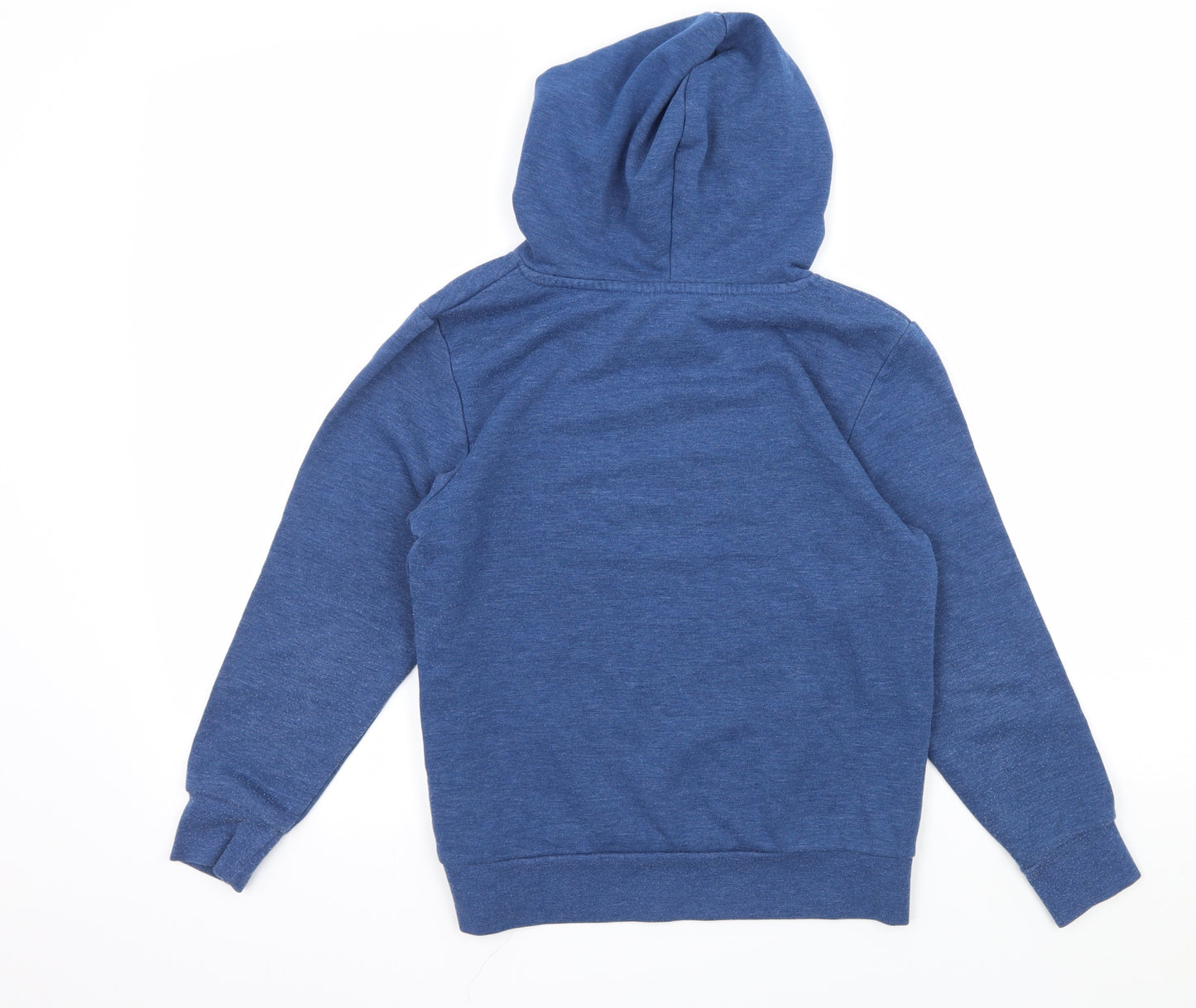 H&M Boys Blue  Jersey Pullover Hoodie Size 9-10 Years  - The Rolling Stones