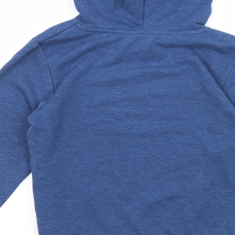 H&M Boys Blue  Jersey Pullover Hoodie Size 9-10 Years  - The Rolling Stones