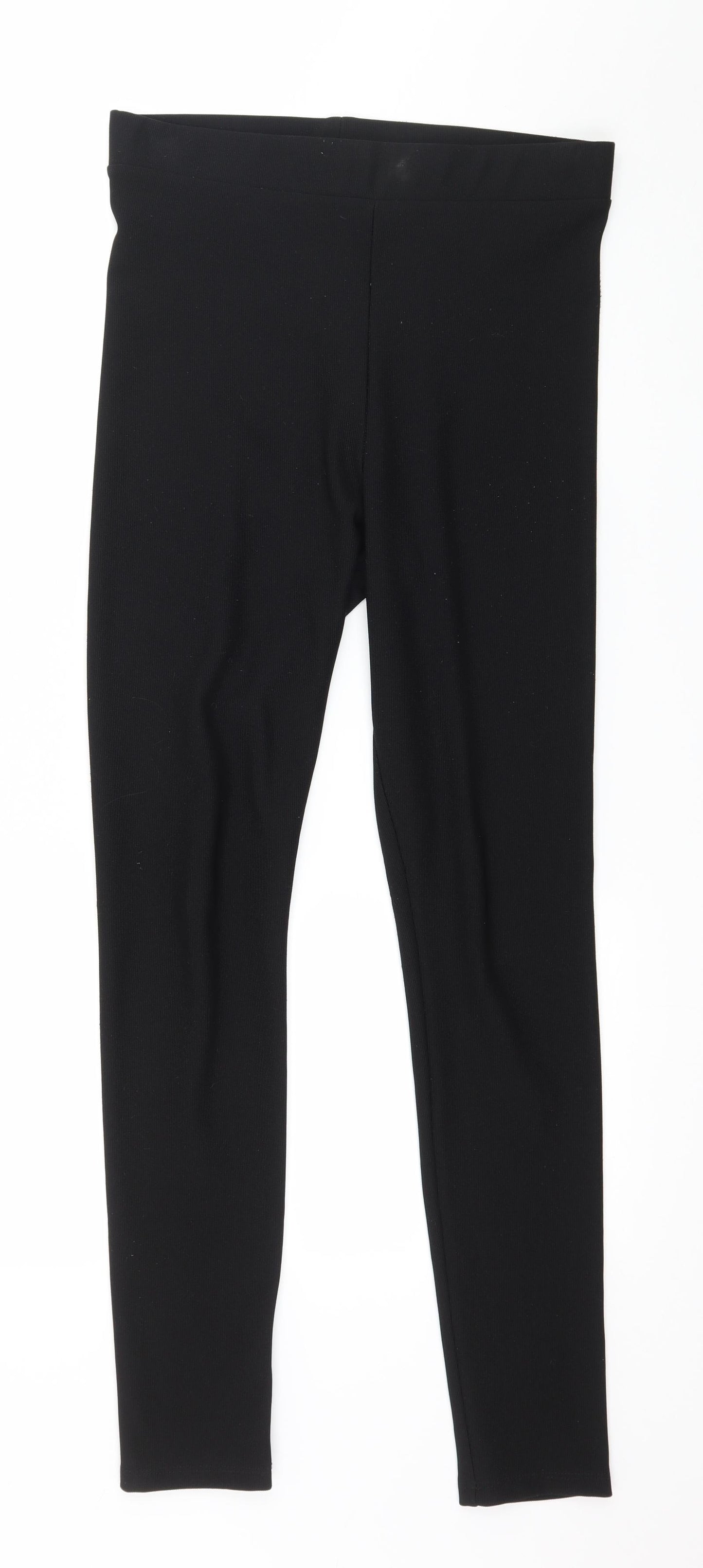 Divided by H&M Womens Black  Jersey Capri Leggings Size M L29 in