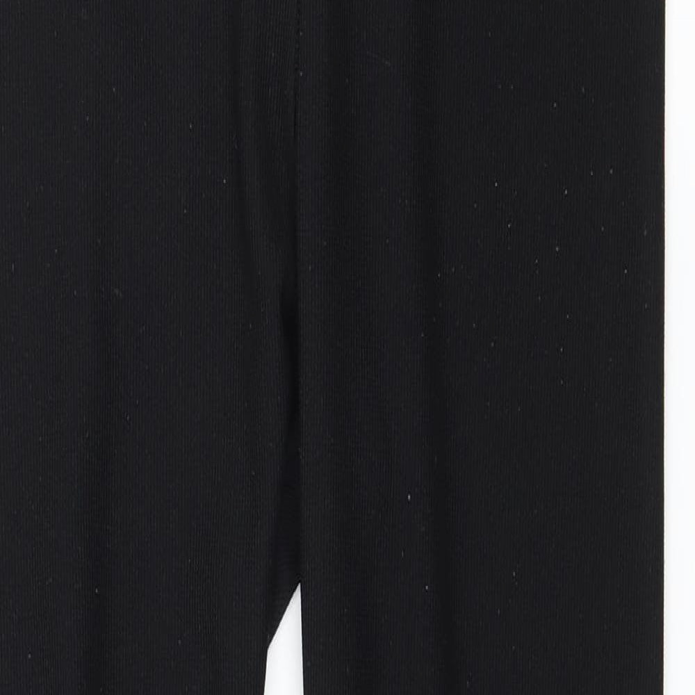 Divided by H&M Womens Black  Jersey Capri Leggings Size M L29 in