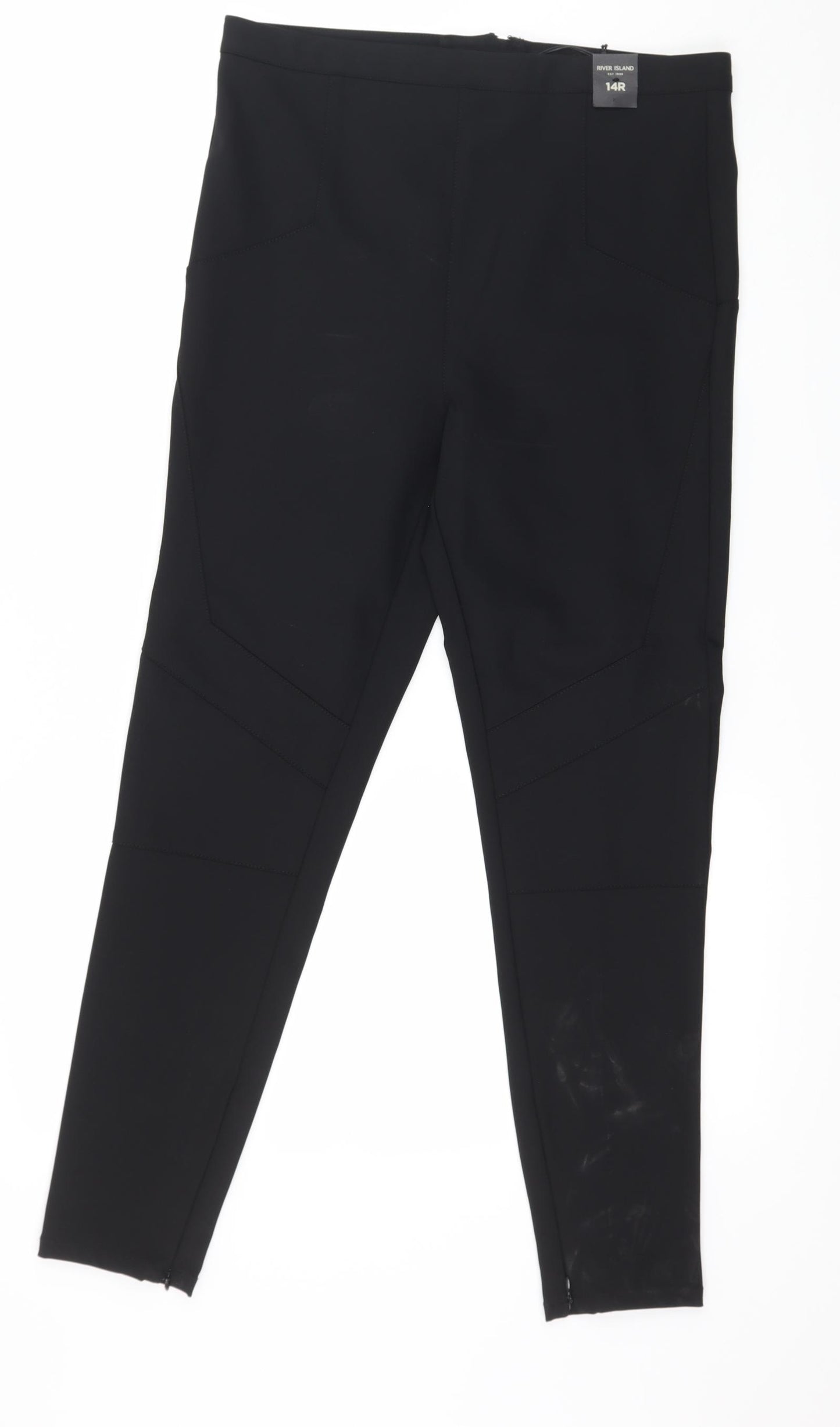 River Island Womens Black   Trousers  Size 14 L26 in