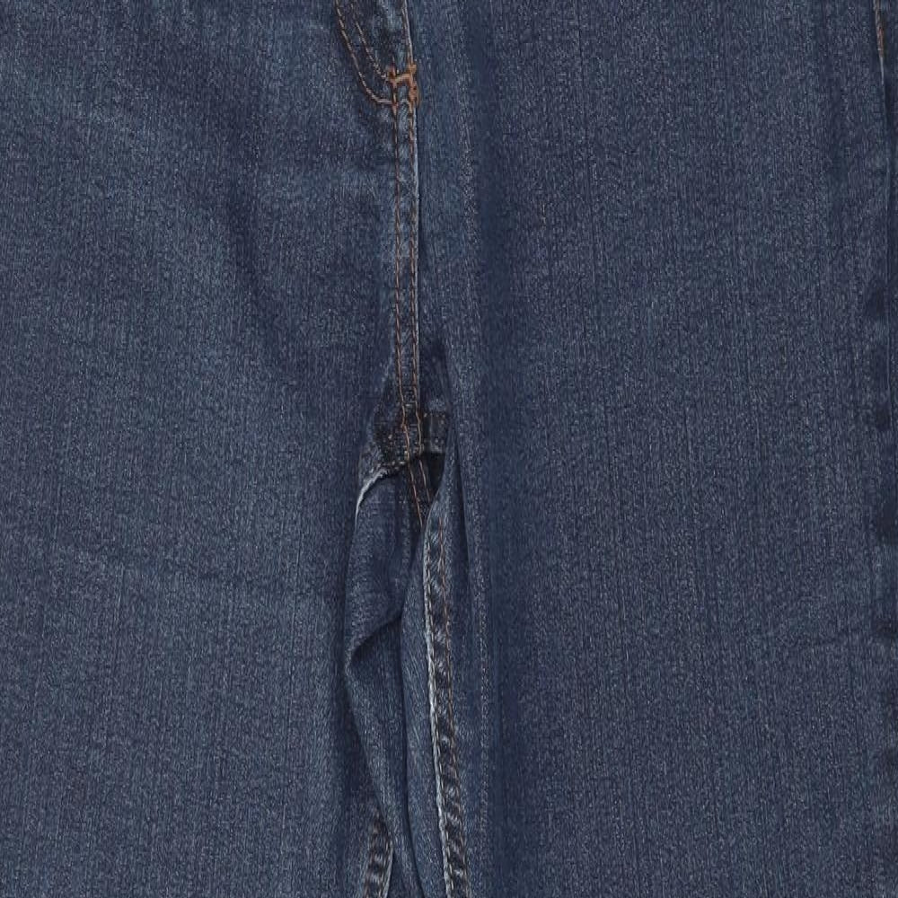 George Womens Blue  Denim Skinny Jeans Size 14 L29 in