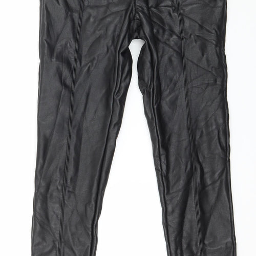 Topshop Womens Black   Trousers  Size 8 L27 in