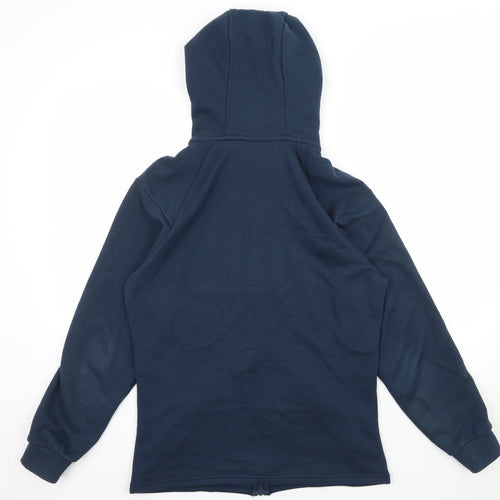 VXS Mens Grey  Jersey Full Zip Hoodie Size M