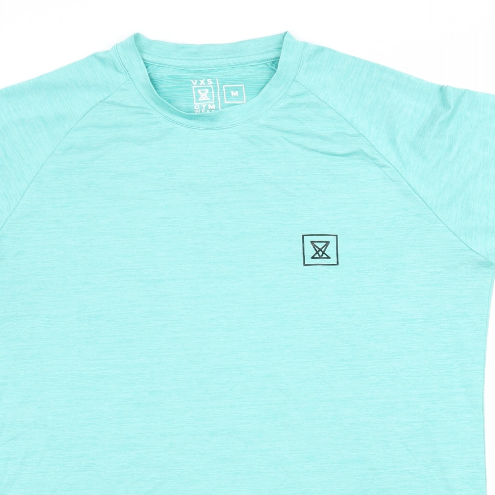 VXS Mens Blue  Jersey  T-Shirt Size M