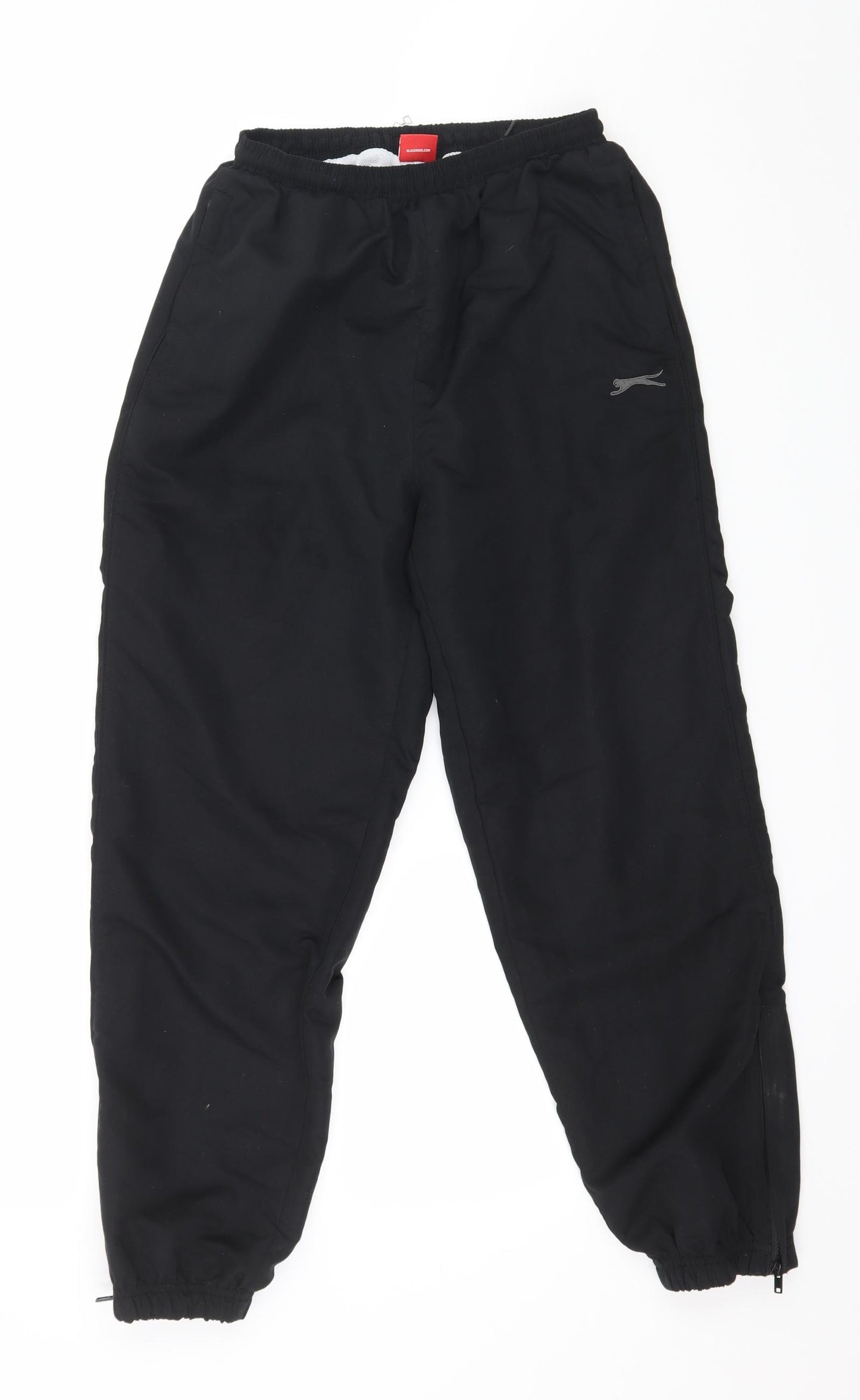 Slazenger Boys Black   Jogger Trousers Size 13 Years