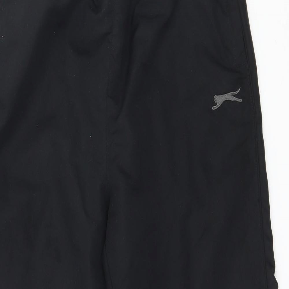 Slazenger Boys Black   Jogger Trousers Size 13 Years