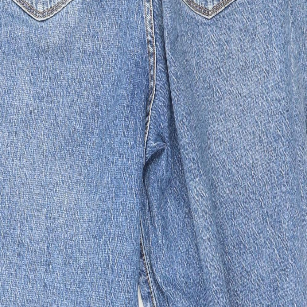 New Look Womens Blue  Denim Mom Jeans Size 18 L27 in