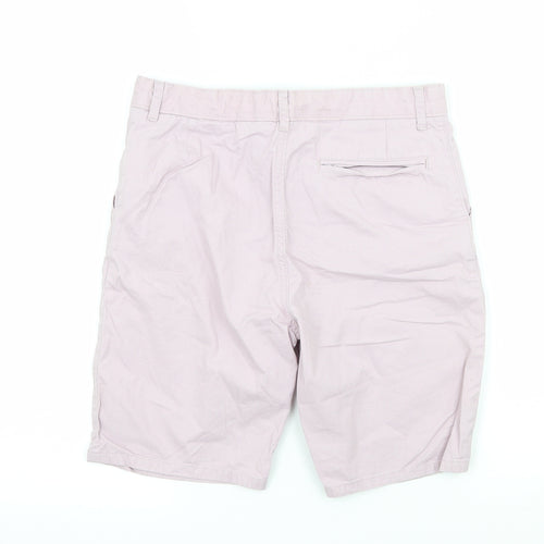 River Island Boys Purple   Bermuda Shorts Size 10 Years