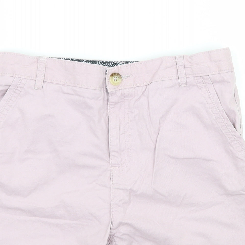 River Island Boys Purple   Bermuda Shorts Size 10 Years