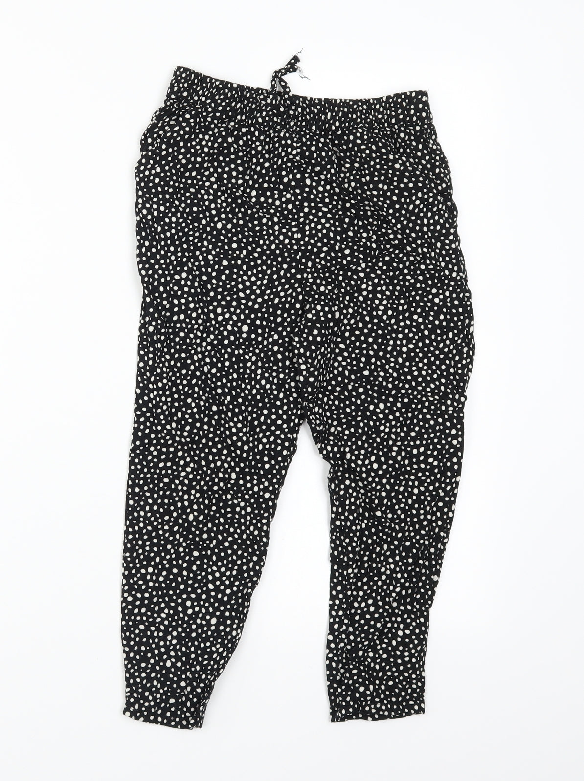NEXT` Girls Black Polka Dot  Dress Pants Trousers Size 7 Years