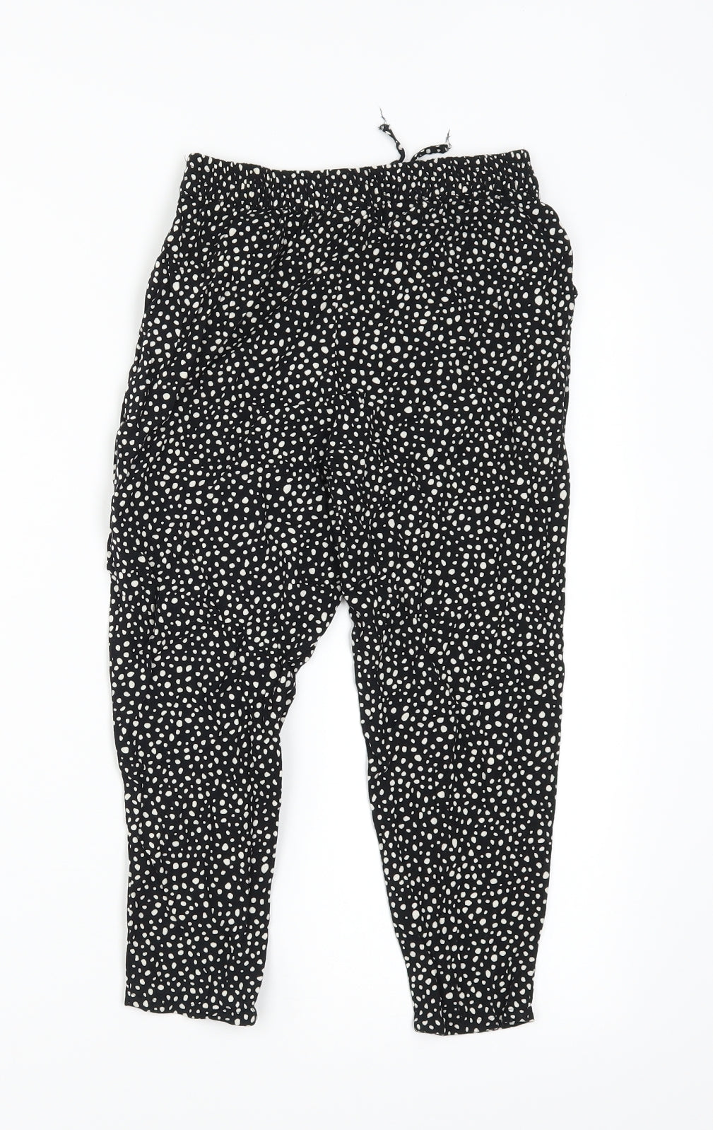 NEXT` Girls Black Polka Dot  Dress Pants Trousers Size 7 Years