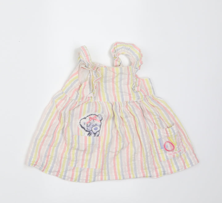 F&F Girls Multicoloured Striped Size 3-6 Months
