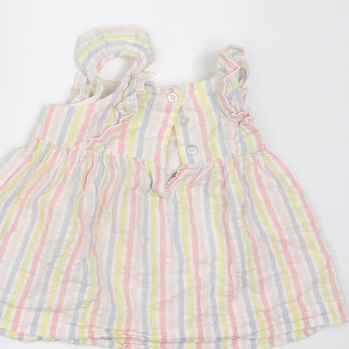 F&F Girls Multicoloured Striped    Size 3-6 Months
